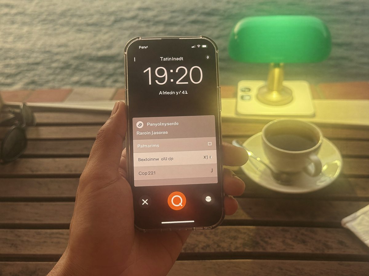 Mão segurando celular com notificação de Pix recebido